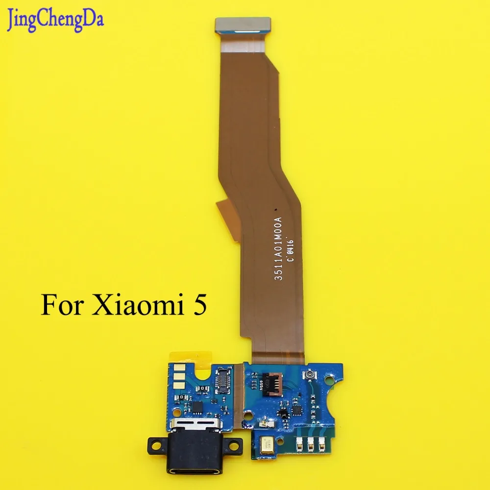

JCD New Micro Dock Connector Charger Plug Board USB Charging Port Flex Cable For Xiaomi 5 M5 Mi5 Replacement Part
