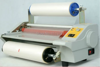 

AIPU FM360J Laminator Four Rollers, electronic temperature control Hot Roll Laminating Machine single and sided a heating mode