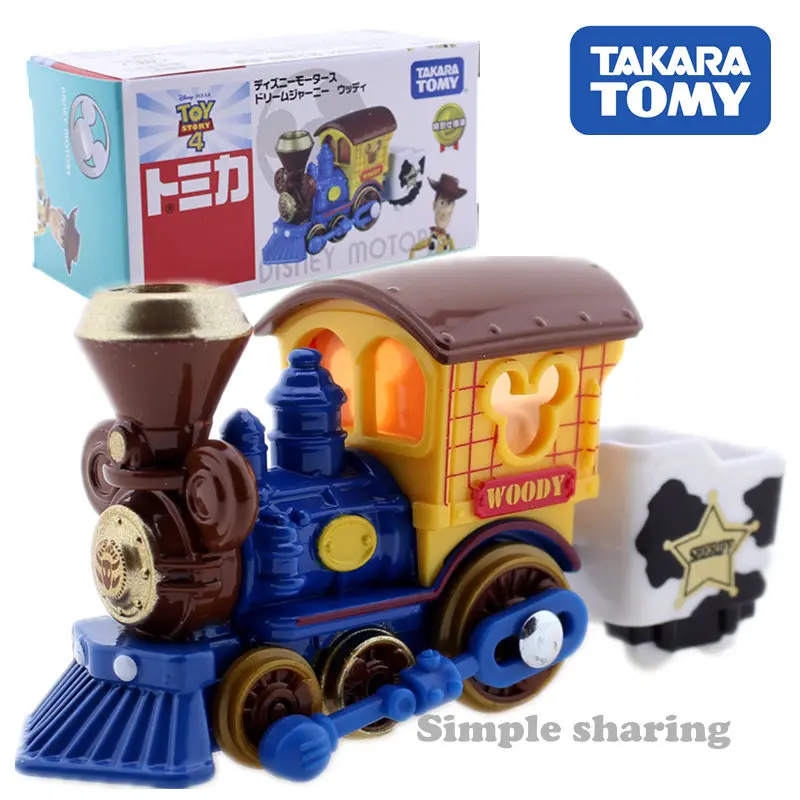 Takara Tomy томика Дисней моторчик для игрушек история мечты путешествие Вуди фигурка