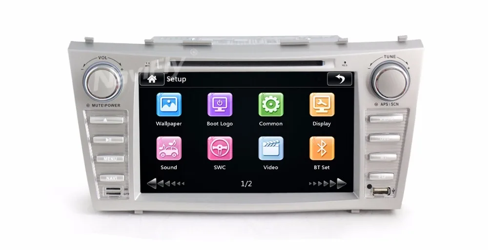 Sale MEKEDE free shipping  Car GPS Navigation multimedia player For Toyota Camry 2007 2008 2009 2010 Head Unit Car Stereo radio BT 18