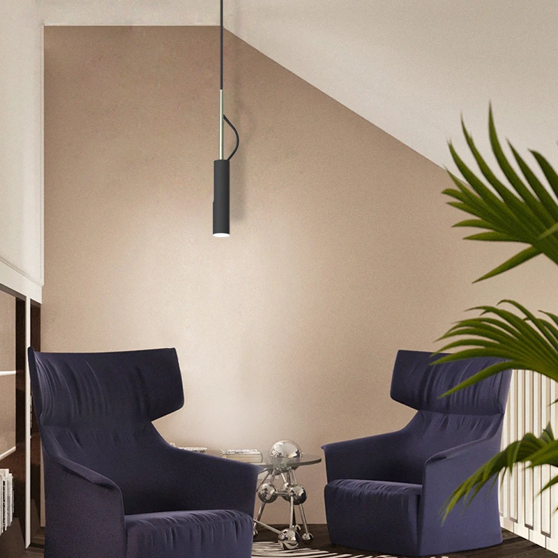  LukLoy Kitchen Island Pendant Light Bedside Hanging Suspension Lamp Direction Adjustable LED Spot L - 32992509963