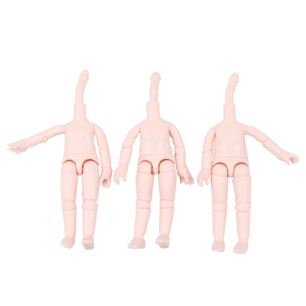 

1/12 BJD doll joint body about 11cm body white skin natural skin ob11 doll