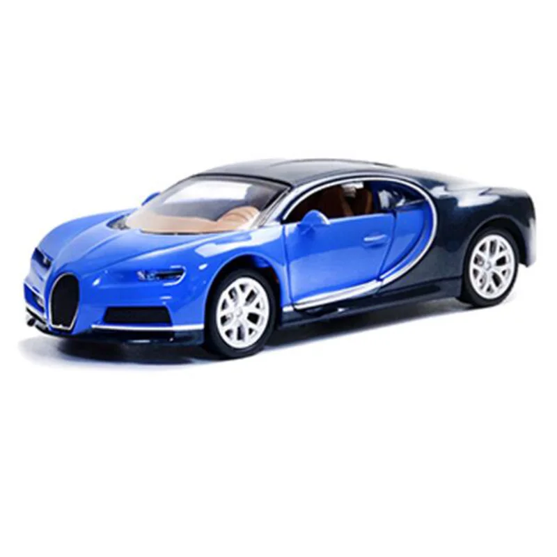 wonderful  1/32 Scale Fine Cool Car Bugatti Chiron Metal Alloy Sports Diecasts Vehicles Model Miniature Toys F