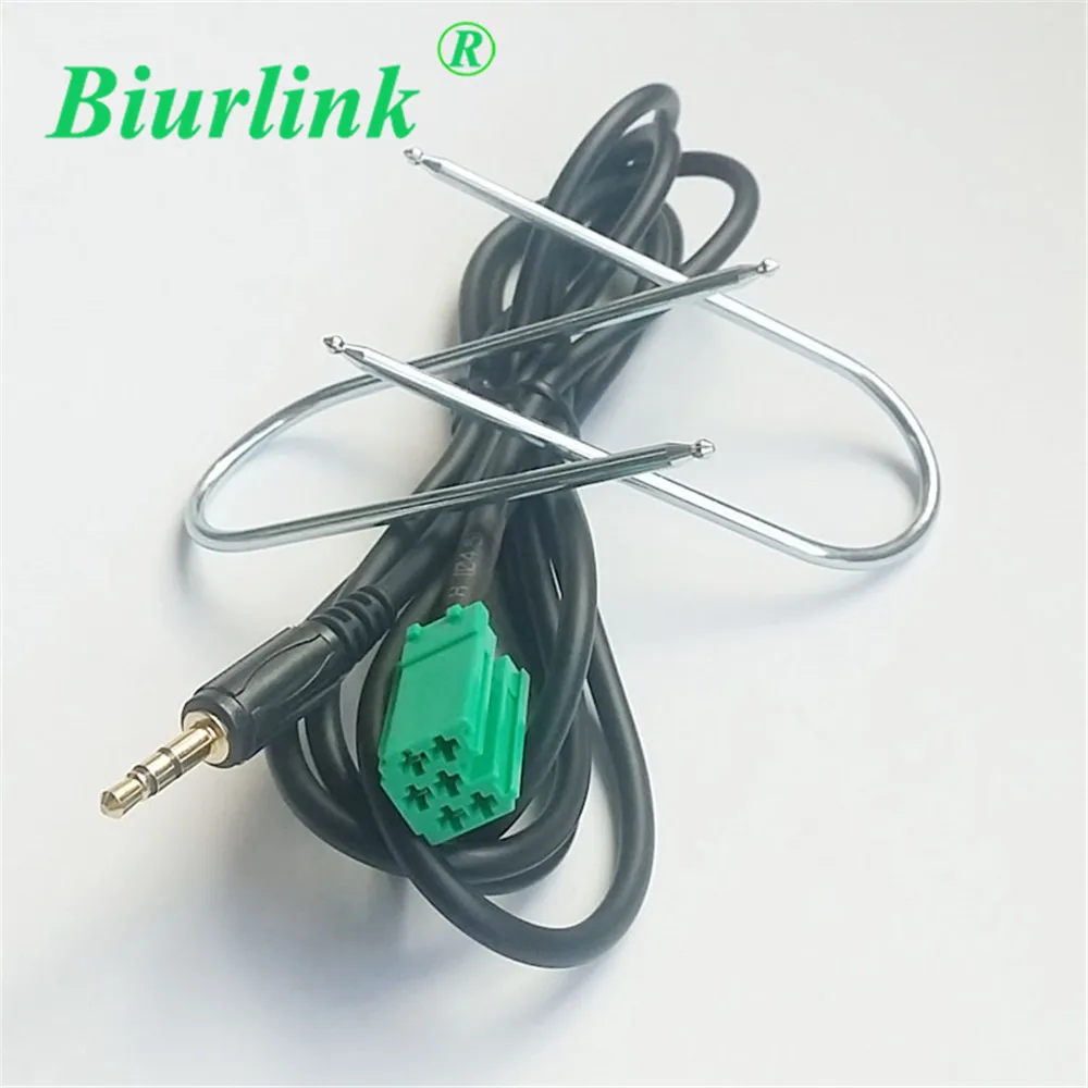 

Biurlink for Renault CD 2005 to 2011 Update List Aux Cable Adapter for iPhone iPod with Radio Removal Key Tools