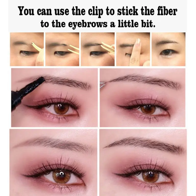 

Eyebrow Extension Cream Dye Pomade 3D Eye Brow Fiber Gel Enhancer Fake Beard Tint Pen Black/Brown Waterproof Makeup Cosmetic