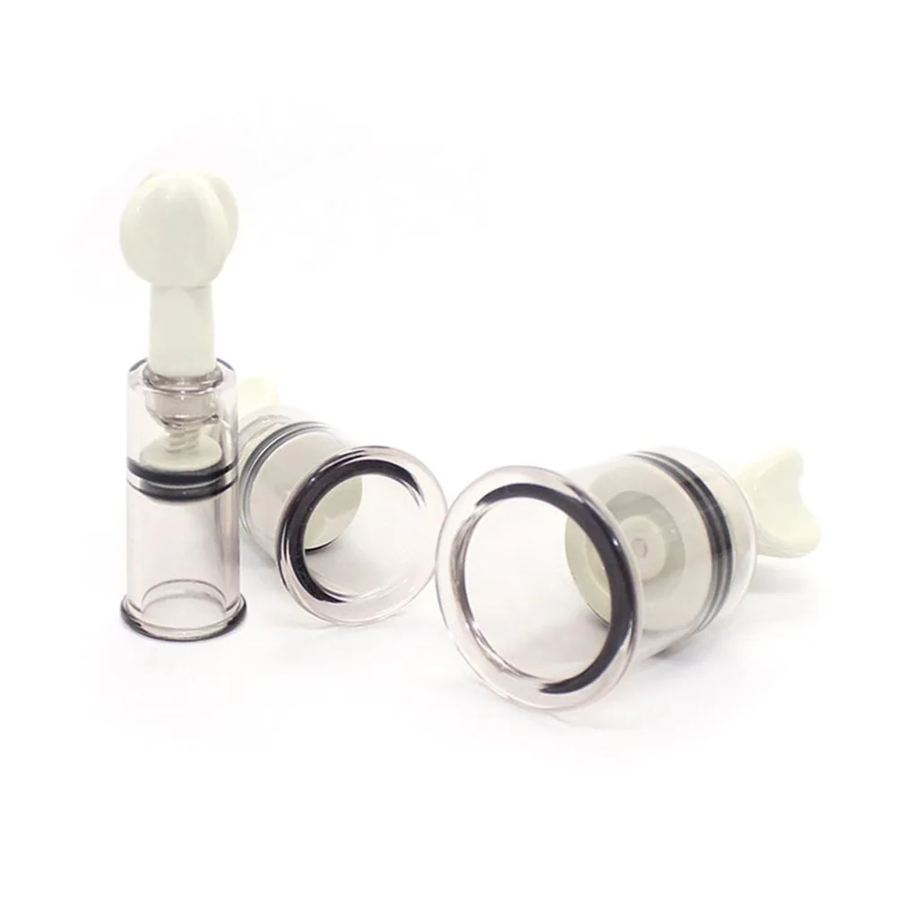 Twist Suction Cupping Cup Nipple Enhancer Massage Vacuum Cans Fetish Plastic Enlarger Suction Enlarger Body Breast Massager Cups