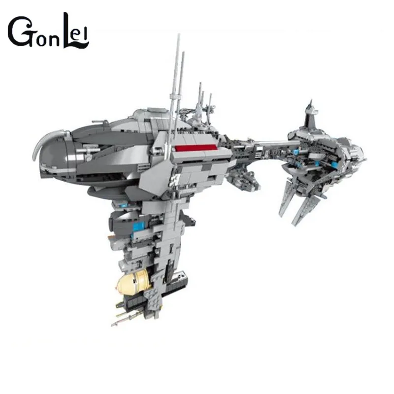 

Star Series Wars 1736Pcs MOC The Nebulon Model B Set Medical Frigate Children Building Blocks Bricks Toys Gifts 5083