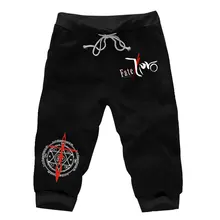 Аниме «Судьба Ноль сабля Jogger шорты для спортзала хлопок Повседневное свободные короткие гаремные брюки шнурок карман одежда для спорта и отдыха, детские летние штаны