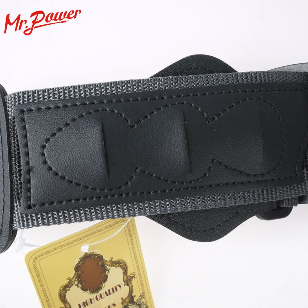 Mr.power Регулируемый электроакустический Бас ремень для гитары W/3 Pick Plectrums