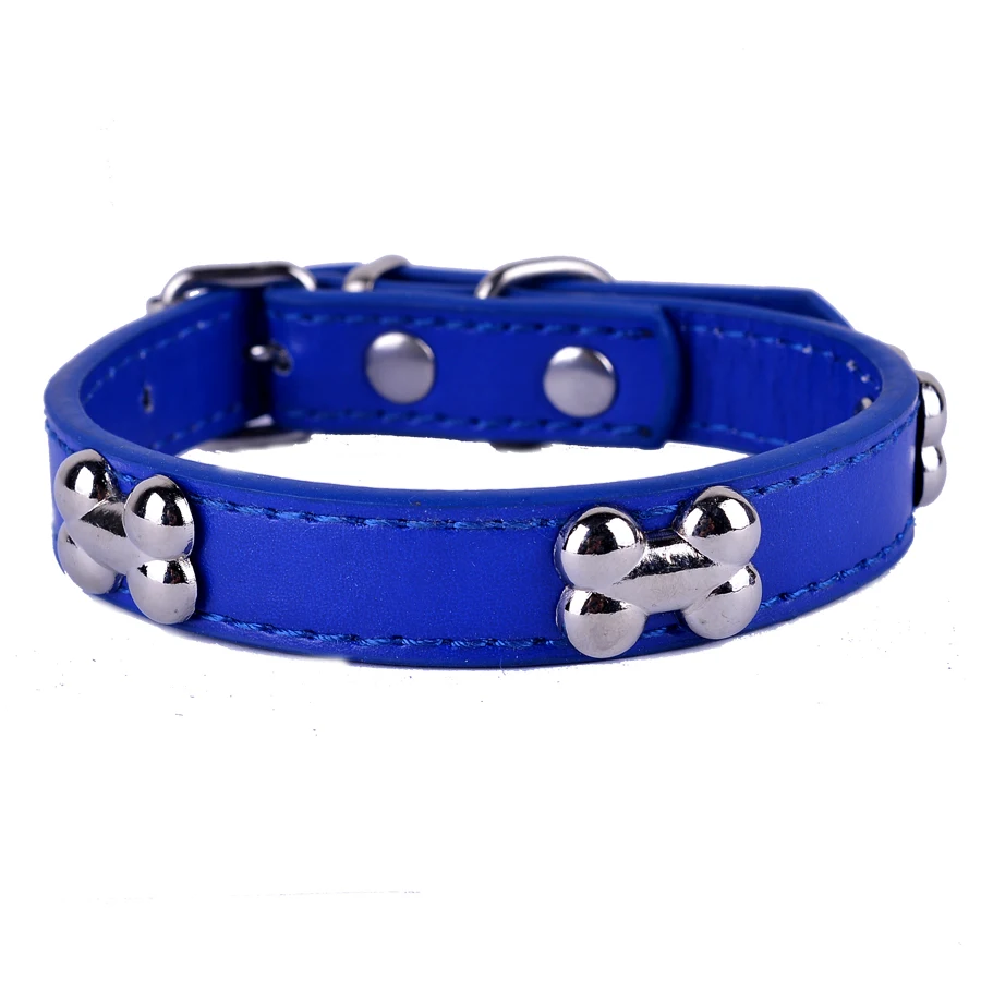 Purple Leather Studded Dog Collars Purple Leather Studded Dog Collars