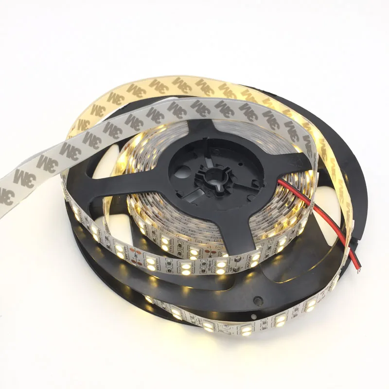 5 м 600 светодиодный 5050 SMD 12V нет воды доказательство гибкий светильник 120