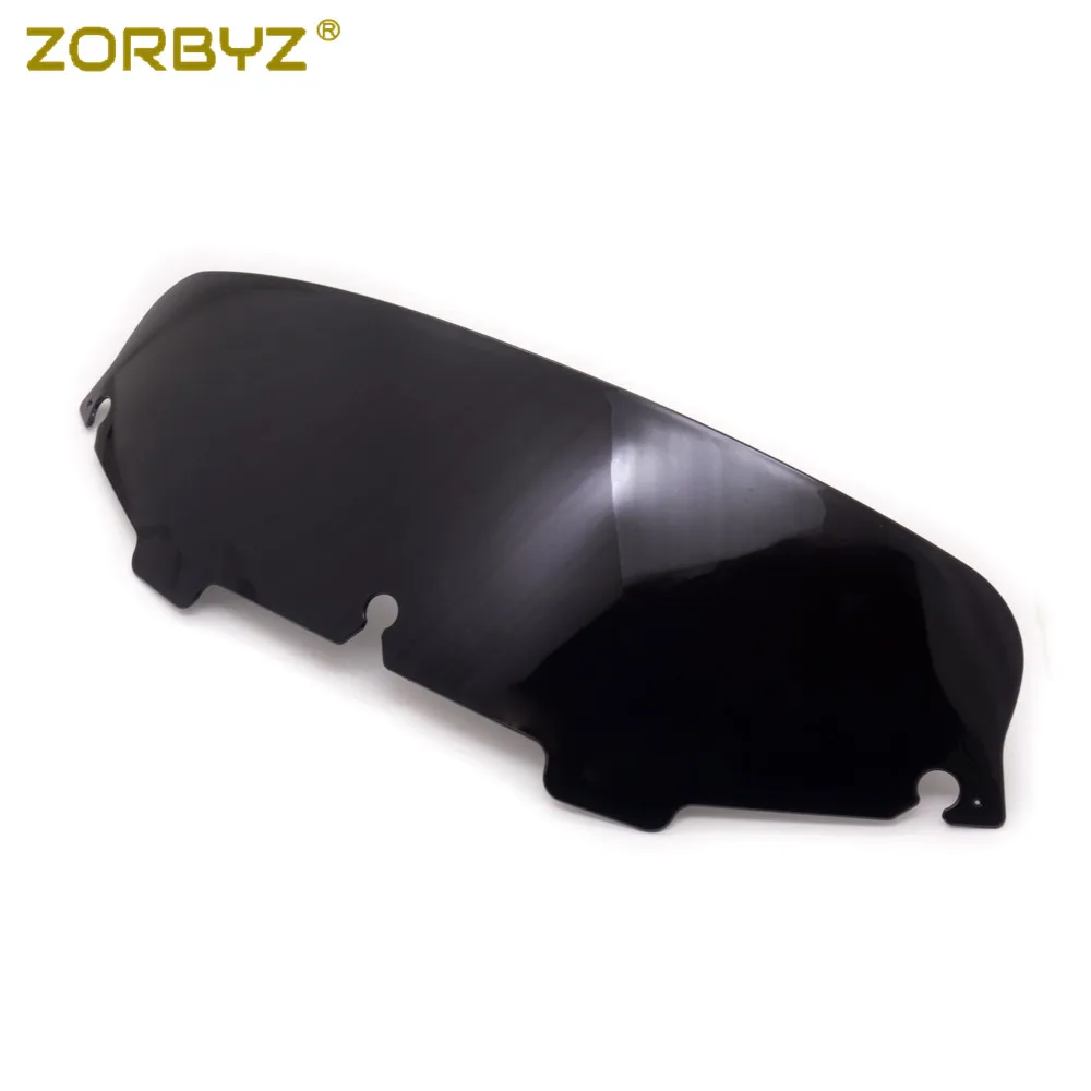 ZORBYZ черный " обтекатель ветрового стекла для Harley Electra улица скольжение; туризм FLHT FLHTC FLHX 96-13 мотоцикл