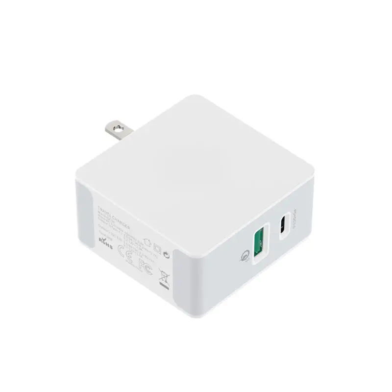 36 Вт QC3.0 PD USB-C два порта быстрое зарядное устройство домашние дорожные настенные быстрый адаптер для зарядки для iPhone samsung Galaxy мобильный телефон Acc - Тип штекера: 6