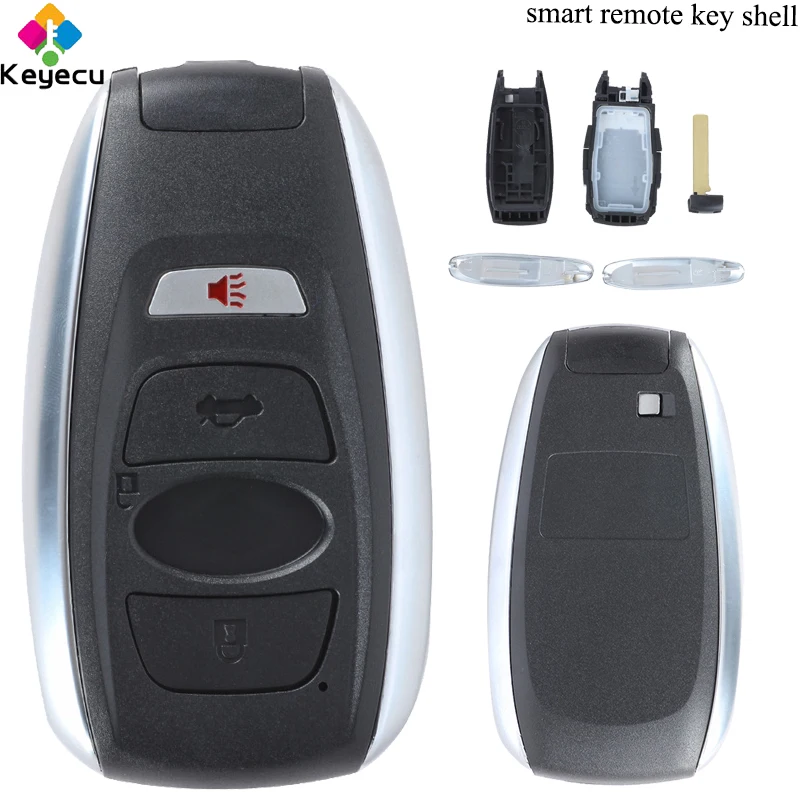 

KEYECU Replacement Smart Remote Car Key Shell - 3 1/ 4 Buttons - FOB for Subaru BRZ WRX STI OUTBACK LIMITED Legacy XV Crosstrek