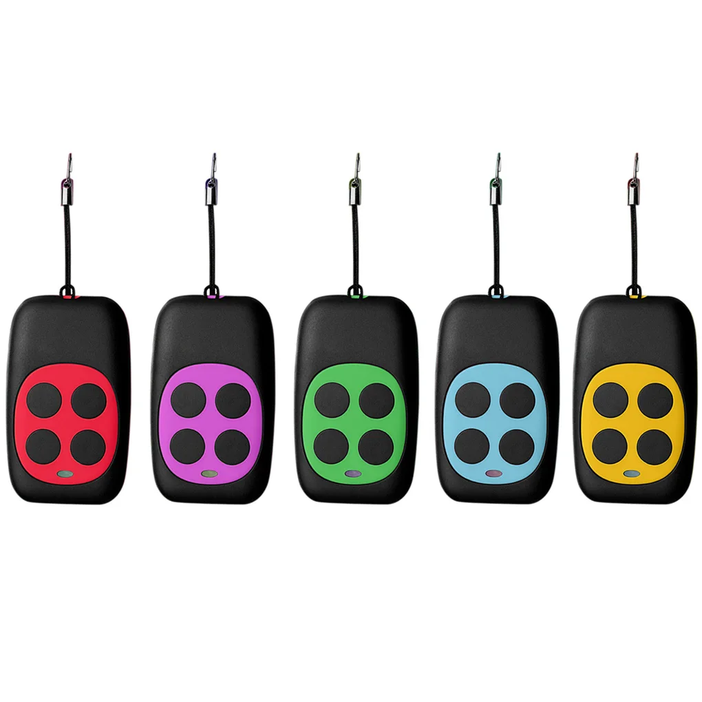 

Colorful Four-key Copying Remote Garage Door Gate Wireless Remote Control 433MHZ Copy Key Cloning Duplicator