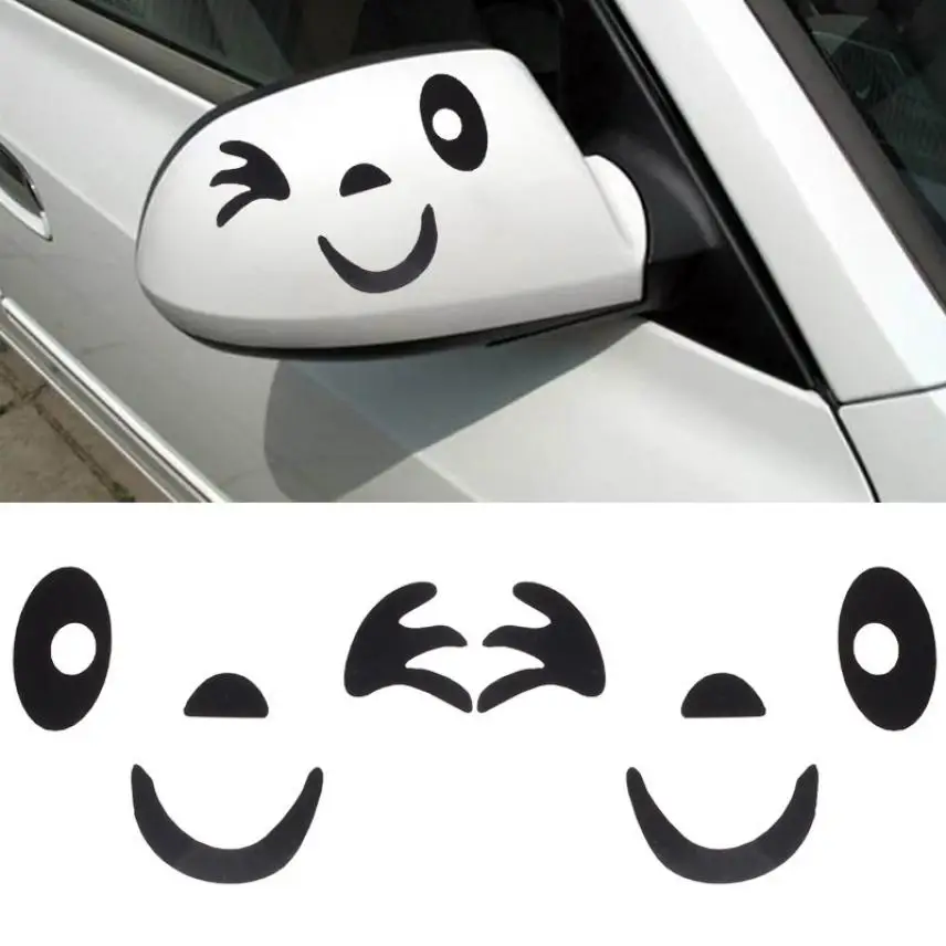 2018 Smile Face Design 3D Decoration Sticker cool stickers ...