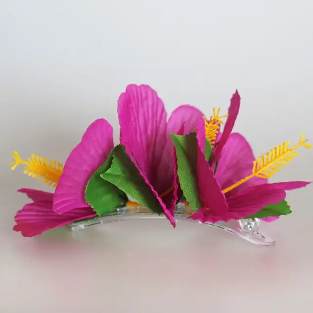 Buy 48pcs/lot Women Hawaii Artificial Flower Hair