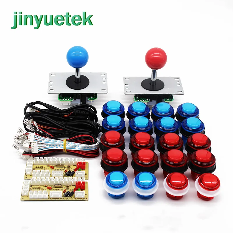 Diy Аркадный Игровой Набор SANWA аркадный джойстик DIY набор запасных частей PC Raspberry Pi