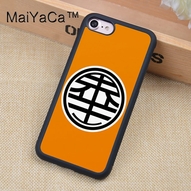 maiyaca dragon ball z king kai symbol printed phone case for iphone