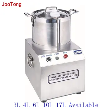 

Auto Fruit Vegetable Meat Chopper Electric Food Cutter Onion Ice Spice Grinder stainless steel Universal fritter 3/4/6/10/17L
