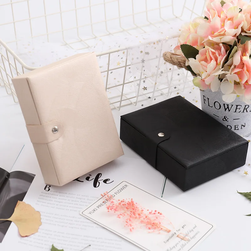 Casegrace 2019 PU Leather Jewelry Box Magnetic Buckle Double Storage Box Large Capacity Multi-function Storage Gift Jewelry Box