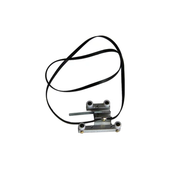 

high quality 4 wheels linear rail car for co2 laser heads with 5.8mm belts 2 metres