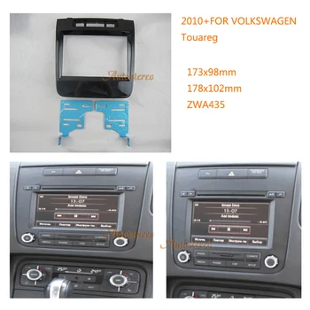 

Car Stereo Radio Fascia Plate Panel Frame Kit for VOLKSWAGEN Touareg 2010+ DVD Refitting Frame Dash Kit 11-435