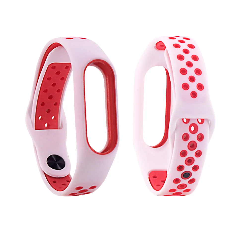 For Mi Band 2 Strap Bracelet Wrist Strap for Xiaomi Mi Band 2 Watch For Mi Band2 Accessories Smart Bracelet Sport Silicone Strap - Цвет: show as photo