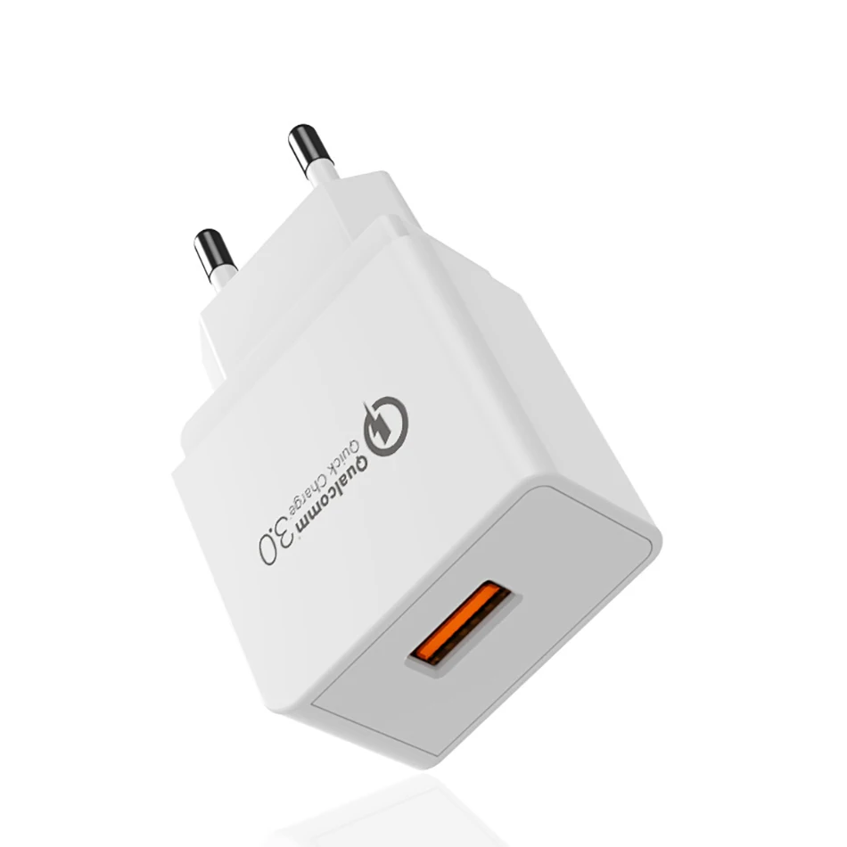 Universal EU Portable Fast Charging Travel Quick Charge For iPhone X 8 Samsung Xiaomi Huawei Sony QC 2.0 3.0 USB Charger Adapter (14)