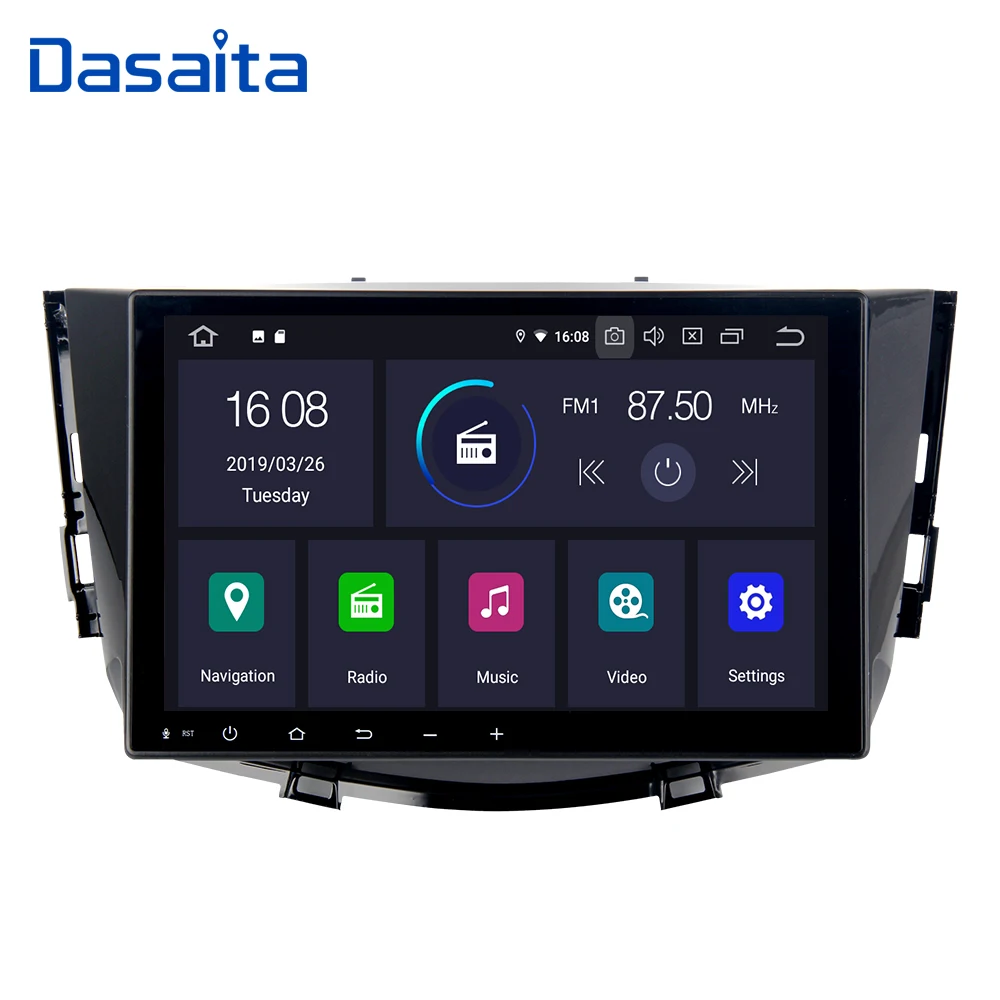Flash Deal Android 9.0 Car 1 din Stereo  for Lifan X60 2015GPS Car Radio MP3 Bluetooth 9" IPS Multi Touch Screen 1
