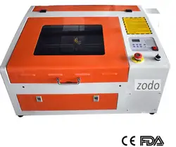 Zodo-440 50 W лазерный гравер, 400x400mm для лазерной резки 4040 с CO2 лазерной трубки