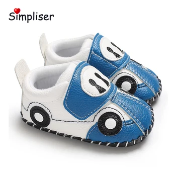 

Anti-slip Newborn Baby Girls Boys First Walkers PU Leather Baby Boys Sneakers Outdoor Walking Shoes Infant Toddler Shoes Soft