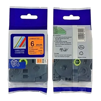

PUTY 6 PCS packing Manufacturer direct selling 36mm fluorescent tapes length 8m compatible TZ tapes specification