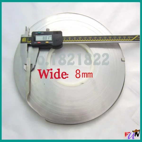 

1M 0.1x8mm nickel tab 18650 26650 32650 welding nickel tab welding plated tab