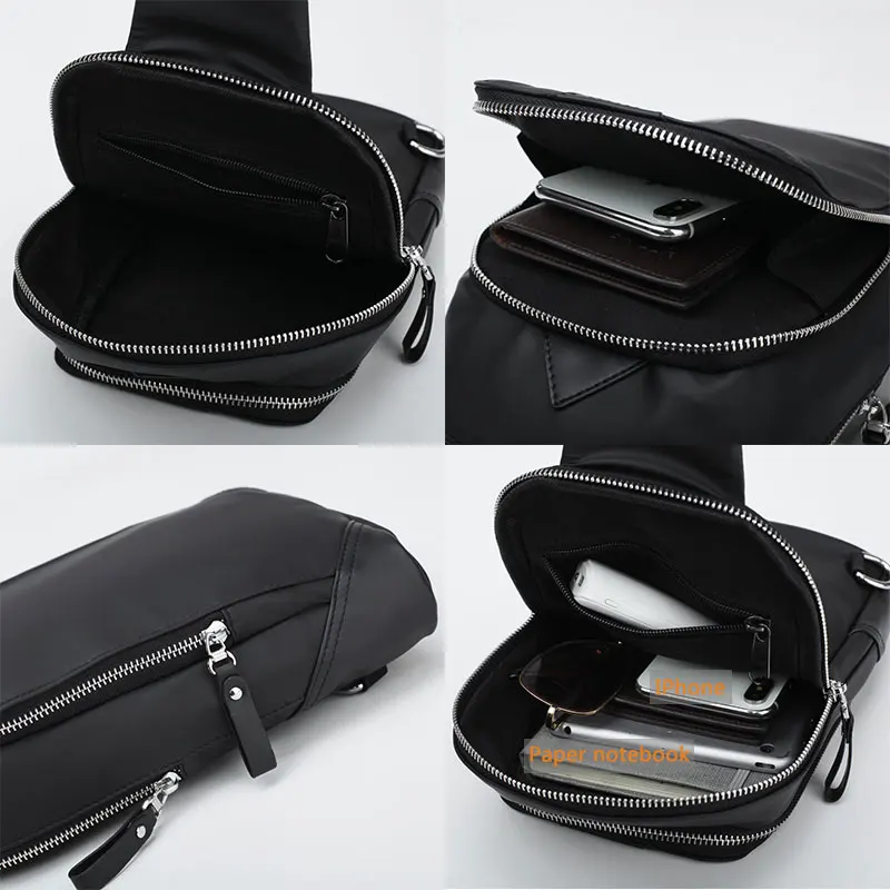 CAK Brand Men's Fashion Chest Bags Unisex Sling Bag For Women High Quality Nylon Man Crossbody Bag College Style 2019 New Young