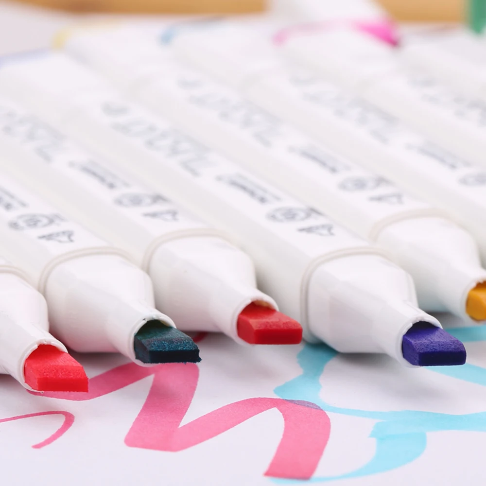 

Marker Professional Art Markers Set Double-headed Alcohol based Markers Art Hand-painted drawing For School Supplies manga