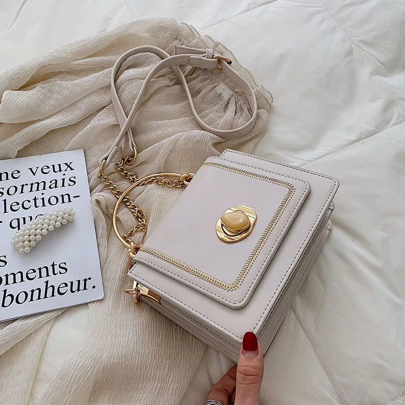 

2019 Summer Messenger Shoulder Bag Female Travel Phone Purses and Handbags Solid color Leather Mini Crossbody Bags For Women