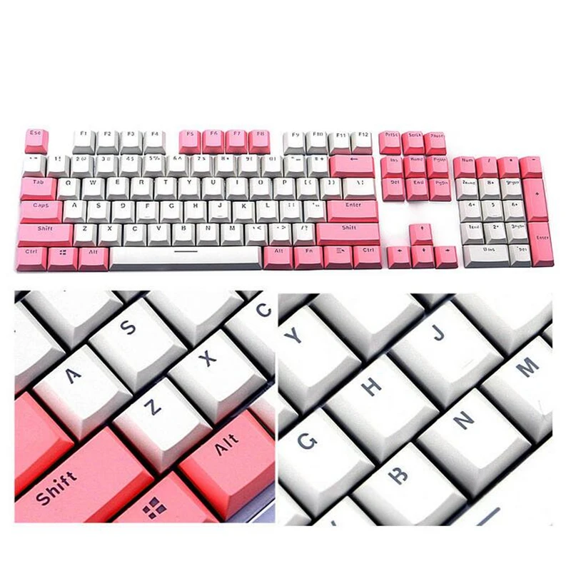 DIY PBT клавишная крышка s Различные цвета на выбор для Cherry MX клавиш механическая клавиатура клавишная крышка переключатели 104 клавишная накладка США Раскладка