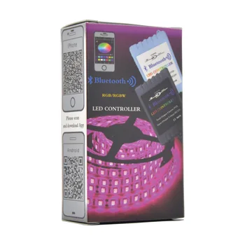 

Factory direct sales new Bluetooth controller mobile phone APP controller RGB LED colorful lights music controller