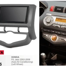 Стерео рамка+ головное устройство Navirider Android 9,1 автомобильное радио Подходит для HONDA Fit Jazz 02-08 автомобильные аксессуары Мультимедиа gps навигация