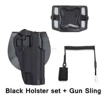 

Colt1911 Tactical Combat Holster Quick Release Military Shooting Waist Holsters Outdoor Hunting Gun Carry Holster with Belt Loop