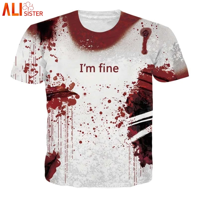 im fine bloody sweatshirt