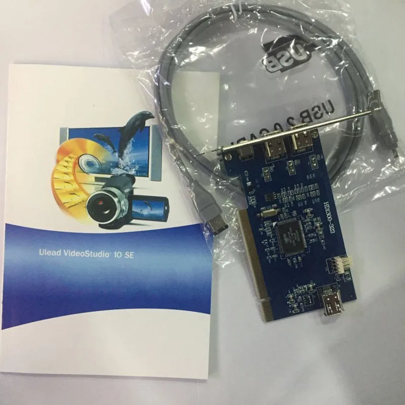 DV Digital PCI Firewire аналоговая карта видеосъемки/звукозаписи с программным
