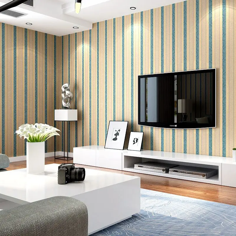 Simple Luxury Wall Decor Modern Striped Wallpaper For Bedroom Dining Room Living Room Sofa TV Background 3D Wall Paper Rolls Simple Luxury Wall Decor Modern Striped Wallpaper For Bedroom Dining Room Living Room Sofa TV Background 3D Wall Paper Rolls