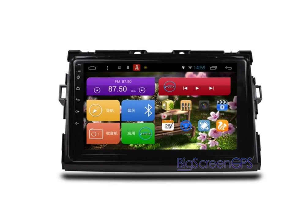 Perfect 9 Inch RAM 2GB Android6.0 1024*600 Car No DVD Player GPS Navigation For Toyota Previa Multimedia Headunit WIFI Autoradio Nav 2