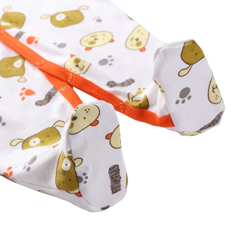 Mother Nest Baby Clothes Boy SpringAutumn 0-12 M Baby Romper Unisex Winter Bear Printed New Born Baby Clothing (7)