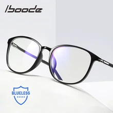 Iboode, женские и мужские Оптические очки, оправа, анти-синий светильник, радиационные очки, Компьютерная Защита глаз, очки, оправы