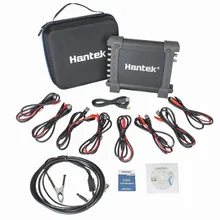 Hantek 1008c Automotive Oscilloscope/DAQ/Programmable Generator Handheld 8 Channels USB Oscilloscopes with Auto Ignition Probe