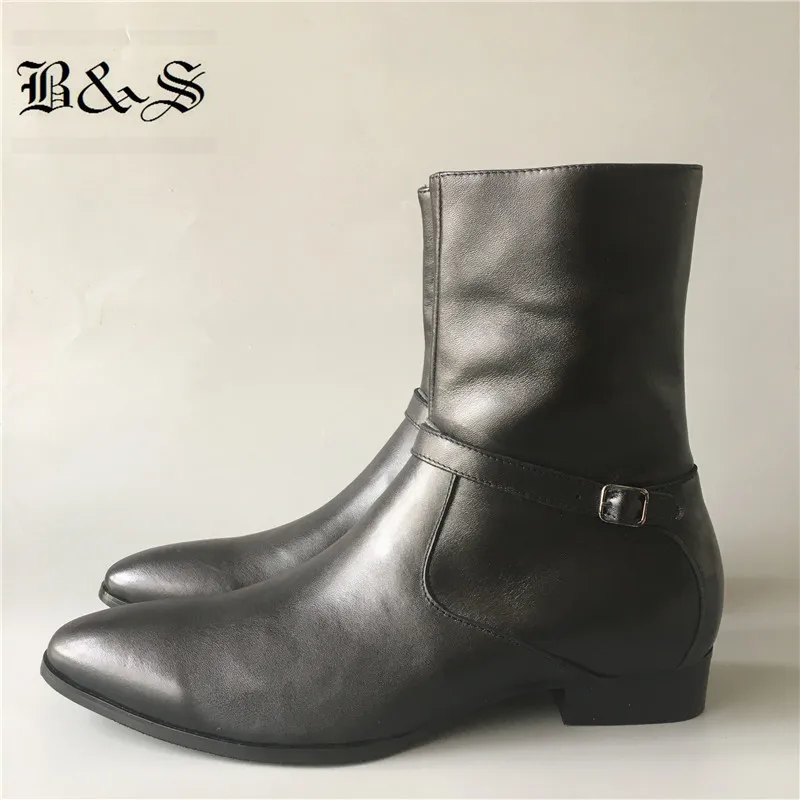 mens slim chelsea boots