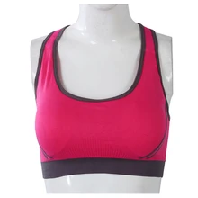 Женский сексуальный Бесшовный Бюстгальтер Топ удобный пуш-ап для йоги, спорта, сна, фитнеса